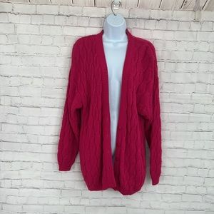 Autograph 90’s  knit open cardigan sweater size medium
